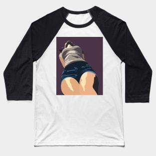 Sky Girl Baseball T-Shirt